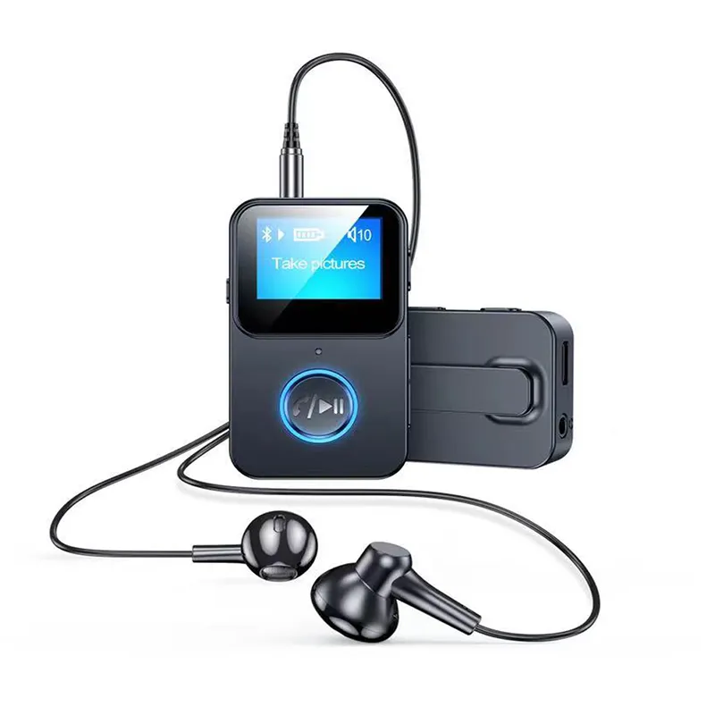 Reproductor de MP3 con pantalla LCD, estéreo portátil de alta calidad, manos libres, compatible con modo de tarjeta Tf, gran oferta