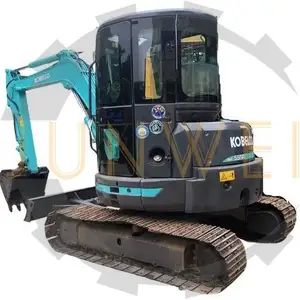 Original mini excavator for sale used KOBELCO 55 hydraulic mini excavator machine SK50 SK55 SK60 SK70