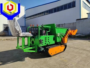 מיני זחלן חקלאי קטן המשגר 0.8 טון בוסתן בית להרים dump משאית אשפה טרקטורים - Product Image 6