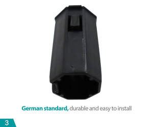 Aluminum <strong>Roller</strong> <strong>Shutter</strong> <strong>Plastic</strong> <strong>End</strong> <strong>Cap</strong> - Product Image 4