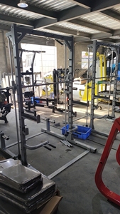 Ensemble de <span class=keywords><strong>musculation</strong></span> à domicile multifonctionnel, machine Smith pour la <span class=keywords><strong>musculation</strong></span> et l'<span class=keywords><strong>exercice</strong></span>, rack à squats pour la <span class=keywords><strong>musculation</strong></span> - Product Image 2