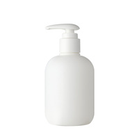 Bouteille de dentifrice PE 220ml bouteille de pompe de presse en plastique bouteilles d'emballage cosmétique de dentifrice probiotique de bicarbonate de soude