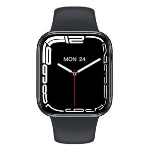 بالجملة أبل ووتش 1 smartwatch-ساعة ذكية بشاحن لاسلكي من سلسلة 7 عالية الدقة مزودة بشعار وعلبة أصلية لهاتف أيفون لعام 2021 من أفضل موديلات الساعة 1:1 appl
