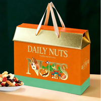 Boîte cadeau personnalisée pour fruits secs, impression numérique, nouveau style, emballage pour noix, boîte à noix avec votre LOGO, boîte d'emballage avec inserts