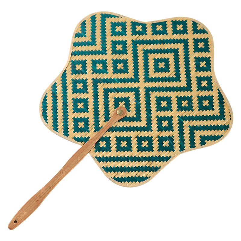 Ручная работа, Бамбуковая веер, солома, летнее украшение для дома, крутой RTS в наличии, рекламный подарок