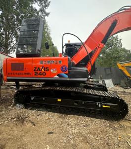 Gran oferta, excavadora usada barata Hitachi ZX240, excavadora de segunda mano de 24 toneladas, excavadora grande usada con motor EPA Original - Product Image 3