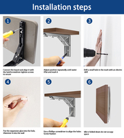 Zuogang Großhandel Maßgefertigte Schwebende Regale Edelstahl Wandmontierte K-Typ Dreieckhalterung Einfache Installation Silber Bett