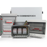Boîtier de Combinaison PV en Gros 2-24 Chaînes pour Panneaux Solaires, Boîtier Métallique/Plastique IP65 avec Protection Contre les Surtensions, Personnalisable