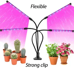 2021 Заводская Светодиодная лампа полного спектра для выращивания растений в теплице 80 Вт 3 режима освещения