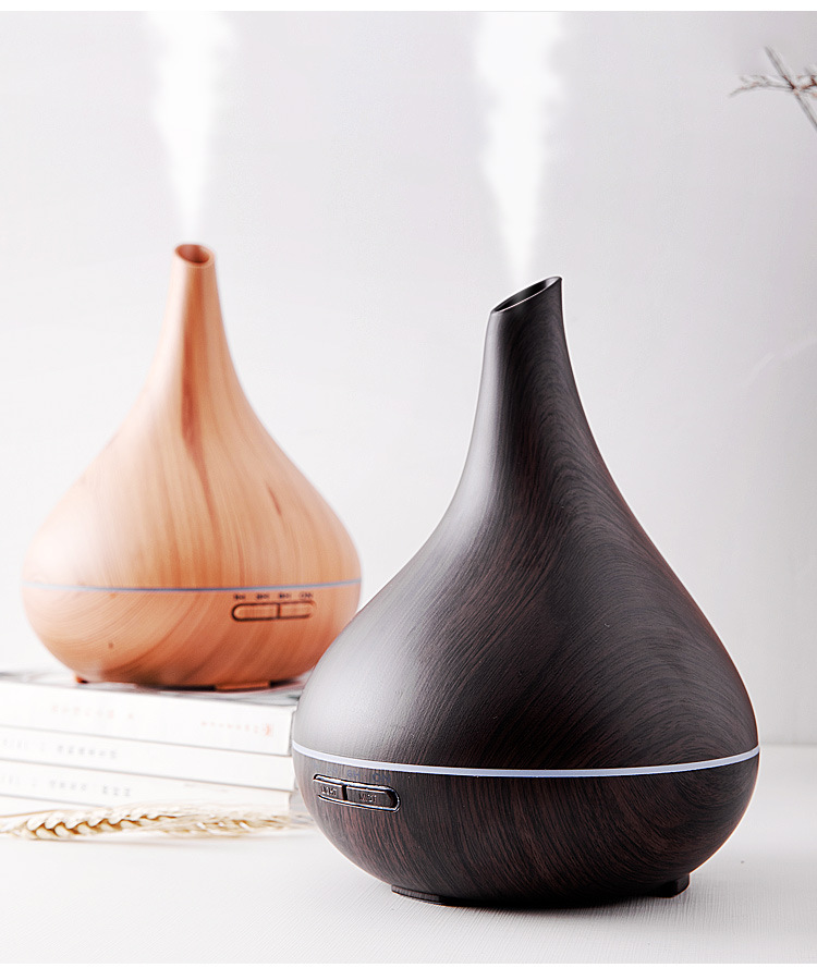 thumbnail: ZmarKraft Etherische Olie Diffuser 200 Ml - Ultrasone Aroma Diffuser Met LED Nachtlampje - Luchtbevochtiger Voor Thuis En Kantoor