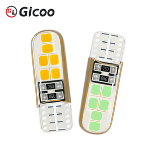 จิคูหลอดไฟ LED T10 6000K 1W 12V 1000LM ไฟทดแทนรถยนต์ 28 มม.x9.5 มม. - Product Image 4