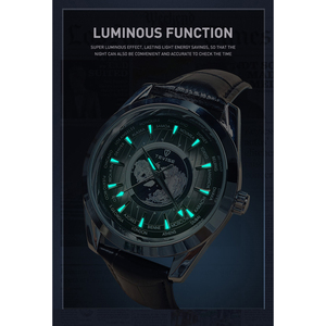 Reloj Mecánico para Hombre Black Knight con Movimiento NH35, Logotipo Personalizado, Bisel de Cerámica, Cristal de Zafiro, Resistente al Agua 100M - Product Image 5