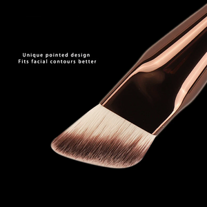 <span class=keywords><strong>HOURGLASS</strong></span>-Brocha para base líquida, brocha de maquillaje de fibra suave en ángulo, crema profesional para base, herramienta de belleza para mezcla cosmética, 22 # - Product Image 3