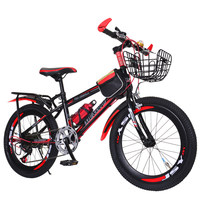 Vélo de montagne allemand pour enfants, 20/22/24 pouces, pour garçons et filles de 7 à 16 ans, fourche rigide sans suspension, double frein V-Brake