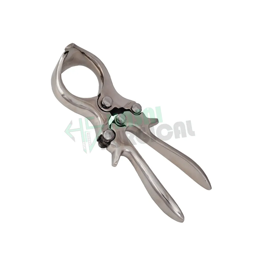 High Quality castration plier stainless steel veterinary instrument By Hasni Surgical Customized Logo Made In Pakistan