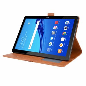 Étui portefeuille rétro en cuir tpu + pu pour <span class=keywords><strong>HUAWEI</strong></span> <span class=keywords><strong>MediaPad</strong></span> <span class=keywords><strong>T5</strong></span>, 10.1 pouces, avec support, fentes pour cartes, étui pour <span class=keywords><strong>tablette</strong></span> - Product Image 5