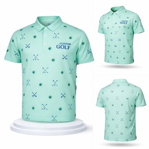 Camisetas Polo de Golf Personalizadas, Deportivas, de Manga Corta, Suaves, Premium, Transpirables, de Secado Rápido, con Logotipo Bordado - Product Image 2