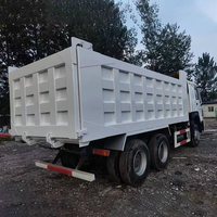 Самосвал Howo 6X4 б/у, тяжелый грузовик, шины 12R22.5, 30 тонн, 371 л.с., дизель, Евро-2, левый руль, механическая коробка передач