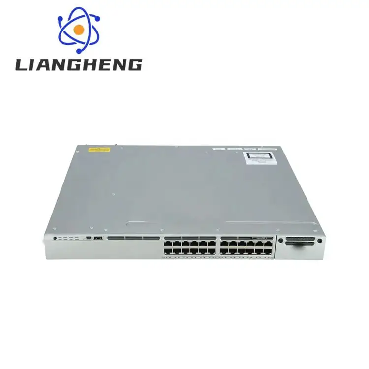 Nieuwe Schone Originele 3850 Serie WS-C3850-24T-S Voor 24 Port 10/100/1000 Ethernet Poorten Ip Base Switch 1ru Landed Usa Eu