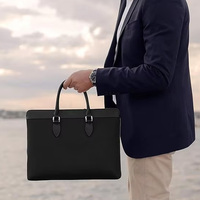 Sac à bandoulière exécutif multi-poches en nylon imperméable pour ordinateur portable 13 pouces, idéal pour le bureau et le quotidien – Vente en gros