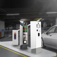 Système de paiement pour parking, terminal de distribution automatique de tickets, lecteur de cartes RFID, borne de paiement pour l'entrée des véhicules, boîte de contrôle du stationnement