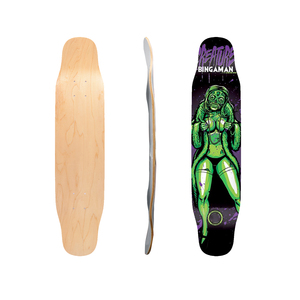 Bán Hot Surf Skate Board lớn baboo boong xe tải hoàn chỉnh lướt Skate Skateboard ngoài trời khắc lướt Cruiser longboard boong - Product Image 3