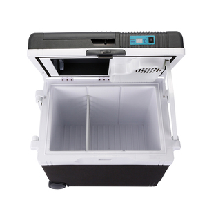 Mini-réfrigérateur de voiture Evercool 33L avec affichage numérique, refroidisseur et chauffe-eau thermoélectrique, technologie semi-conductrice et roues - Product Image 4