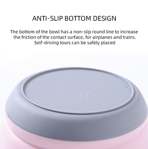 Portable <strong>Personalized</strong> Eco-Friendly Foldable Large Pet <strong>Bowl</strong> Stylish Collapsible Cat and <strong>Dog</strong> <strong>Bowl</strong> for Birds and Hamsters - Product Image 5