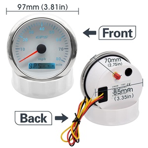 <span class=keywords><strong>Compteur</strong></span> de vitesse <span class=keywords><strong>GPS</strong></span> 2 en 1, tachymètre, 200km, 8000 tr/min, original, offre spéciale - Product Image 3