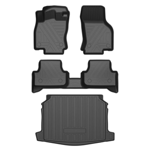 <span class=keywords><strong>Tappetini</strong></span> Auto Personalizzati in Moquette, Set da <span class=keywords><strong>4</strong></span> Pezzi per Volkswagen <span class=keywords><strong>Golf</strong></span> 6, <span class=keywords><strong>Golf</strong></span> 7, <span class=keywords><strong>Golf</strong></span> 8 - Product Image 1