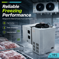 Unité de réfrigération monobloc murale à température personnalisée, système de refroidissement tout-en-un pour chambre froide