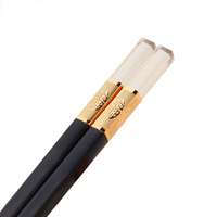 Baguettes OEM réutilisables personnalisables Baguettes PPS personnalisées avec design gravé Style classique pour hôtels