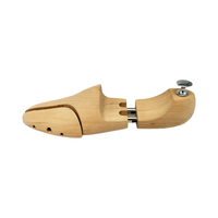 Embauchoirs en bois de hêtre deux tubes couleur bois naturel chaussure civière chaussures en cuir bottes baskets