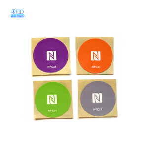 สติกเกอร์ RFID ขนาดเล็กแบบกันน้ำ คลาสสิก 1K ความถี่ 13.56MHz สำหรับระบบควบคุมการเข้าออก - Product Image 6