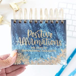 Planificador diario sin fecha, caballete de escritorio perpetuo, inspiracional, de pie, con tapa, calendario, impresión personalizada, 2023 - Product Image 4