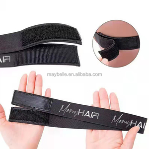 Logo parrucca personalizzata fasce di fusione bordo regolabile <span class=keywords><strong>Slayer</strong></span> fascia di fusione per parrucche fascia elastica cofano testa avvolgere mantenere il pizzo frontale - Product Image 3