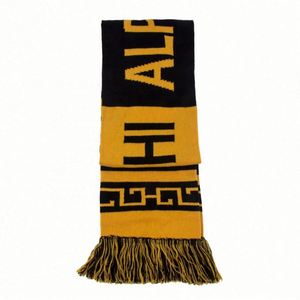 Écharpe de supporter de football en acrylique personnalisée de haute qualité avec logo – Portable et douce pour l'hiver, cadeau promotionnel d'entreprise - Product Image 5