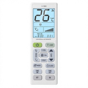 1000 in 1 K-1302E 자동 고정 코드 에어컨 AC 리모컨 <span class=keywords><strong>LCD</strong></span> 범용 - Product Image 4