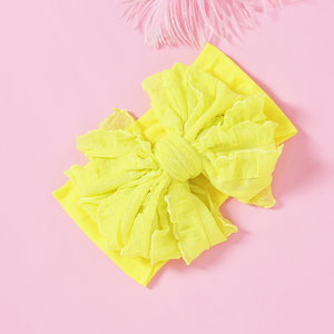 Kinderaccessoires: Europäische und amerikanische Nylon-Haarbänder, Netzschleifen, Spitzen-Haarspangen - Product Image 5