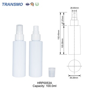 Spray Pump <b>Bottle</b> Plastic Custom clear <b>100ml</b> Empty Lotion Pump <b>Bottle</b> Empty Plastic Mist Spray <b>Bottle</b> Free Samples - Product Image 2