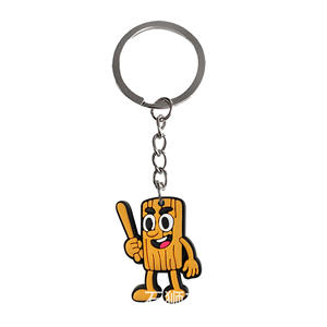 Llavero de PVC suave al por mayor para coches y llaves, diseño creativo de montañas y mares italianos, llavero para coche. - Product Image 5