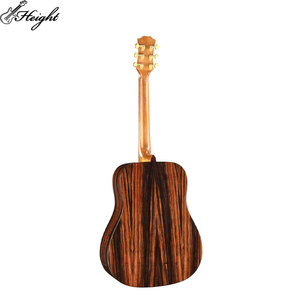Best AA Grade Solid <b>Top</b> Acoustic Resonator Guitar with Gloss Finish Rosewood Fretboard Daddario <b>Strings</b> - Product Image 5
