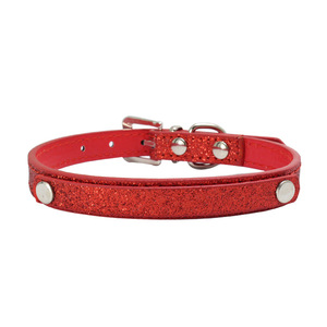 <span class=keywords><strong>Collar</strong></span> de cuero PU personalizado de estilo de lujo moderno para perro y gato, <span class=keywords><strong>Collar</strong></span> de decoración con remaches de liberación rápida - Product Image 4