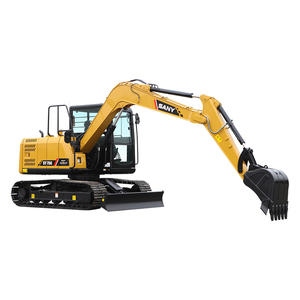 SY60C SY55C SY95C เครื่องขุดดินเครื่องจักรเคลื่อนที่ SANY75สภาพดี98% ใหม่เครื่องขุด SY75C แบรนด์จีน - Product Image 3