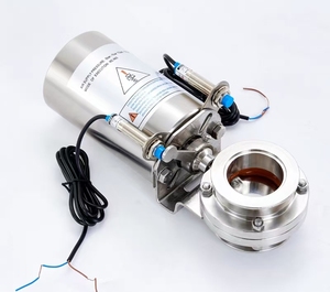 Dairy/Beverage Industry Stainless Steel Pneumatic <b>Quick</b> Install With Feedback Cable 1/2"-4" Product Selling Points Material Full - Product Image 2
