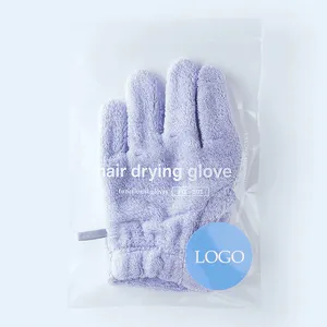 Curl Keeper Quick Dry Styling Towels Gloves Microfiber Hair Drying Glove Dry Hair Gloves Mittens