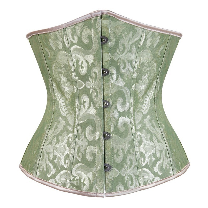 Plus Size Corset V Neck Tanks Bandage Short Crop Top Vest for Women Sexy Bondage Lace Up Bustier Corset