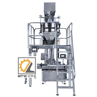 Machine de pesage et de remplissage multi-têtes automatique MTW pour les noix, les céréales, le sel, les assaisonnements et les poudres sèches