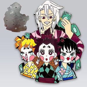 Vente en gros usine : Pins en émail souple personnalisés, plaqués métal, à thème anime japonais et dessins animés mignons, pour revers de vêtement, à prix abordable - Product Image 1