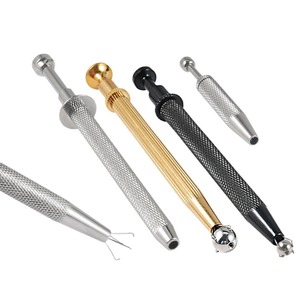 Stainless Steel Diamond Gripper Tweezers Four Claw For Loose Diamonds Gemstones Cubic Zirconia Jewelry <b>Tool</b> - Product Image 5